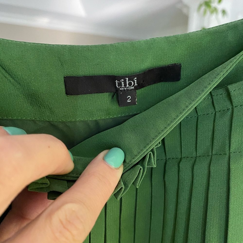 Tibi green dress size2 - Picture 4 of 6